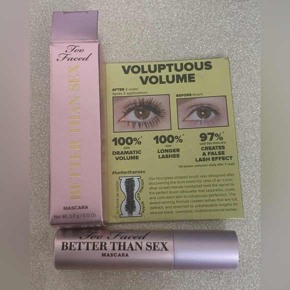 🍒2/$28 or 3/$38🍒 Too Faced Better Than Sex Mascara - Picture 5 of 15